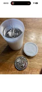 20 stuks Philharmoniker 1 oz zilveren munten tube, Oostenrijk, Setje, Zilver, Overige waardes