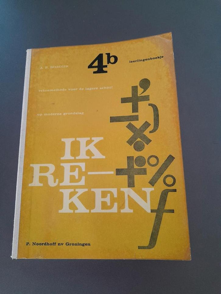 Boekje Ik reken 4b - Rekenmethode lagere school, Boeken, Studieboeken en Cursussen, Gelezen, Overige niveaus, Beta, Ophalen of Verzenden