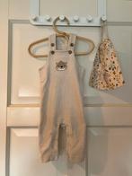 Tuinbroek corduroy maat 68 met schattige opdruk, Ophalen of Verzenden, Gebruikt, Jongetje of Meisje, Broekje