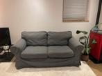 Ikea antraciet Ektorp 2-zits bank, Huis en Inrichting, Ophalen, Tweepersoons, 75 tot 100 cm, Zo goed als nieuw