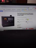 Houtkachel met oven, kookplaat en warmtewisselaar, Ophalen, Gebruikt, Houtkachel, Vrijstaand