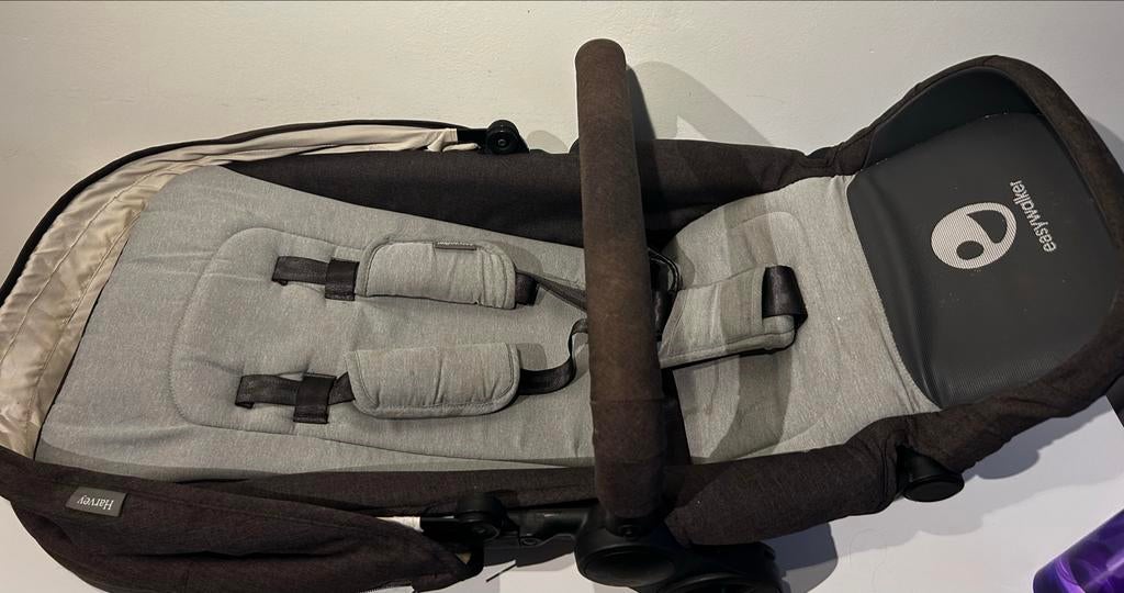 Easywalker Harvey buggyzitje grijs, Ophalen of Verzenden, Gebruikt, Overige merken, Zonnekap