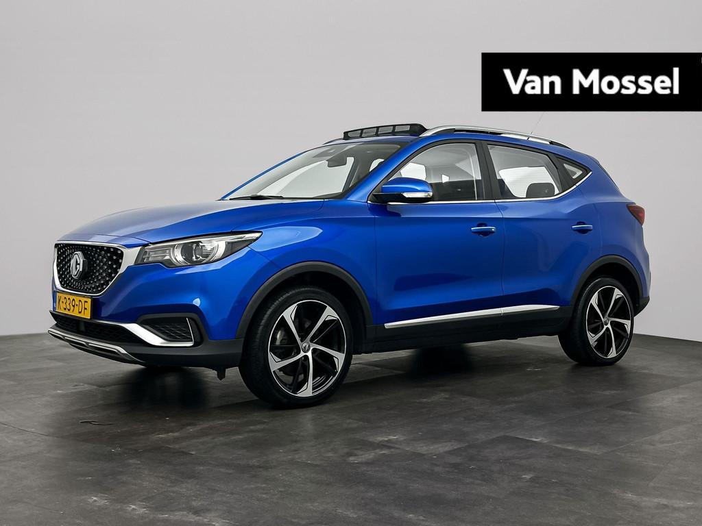 MG ZS EV Luxury 45 kWh | 94% Batterijconditie | Pano Dak | C, Auto's, MG, Adaptive Cruise Control, Gebruikt, Zwart, 143 pk