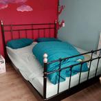 Bedframe 160*200, Ophalen, Zwart, Tweepersoons, Zo goed als nieuw