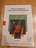 Praktijkgericht Kwalitatief Onderzoek - 3e druk, Boeken, Studieboeken en Cursussen, Hans Doorewaard, Ad Kil, Arnoud van de Ven