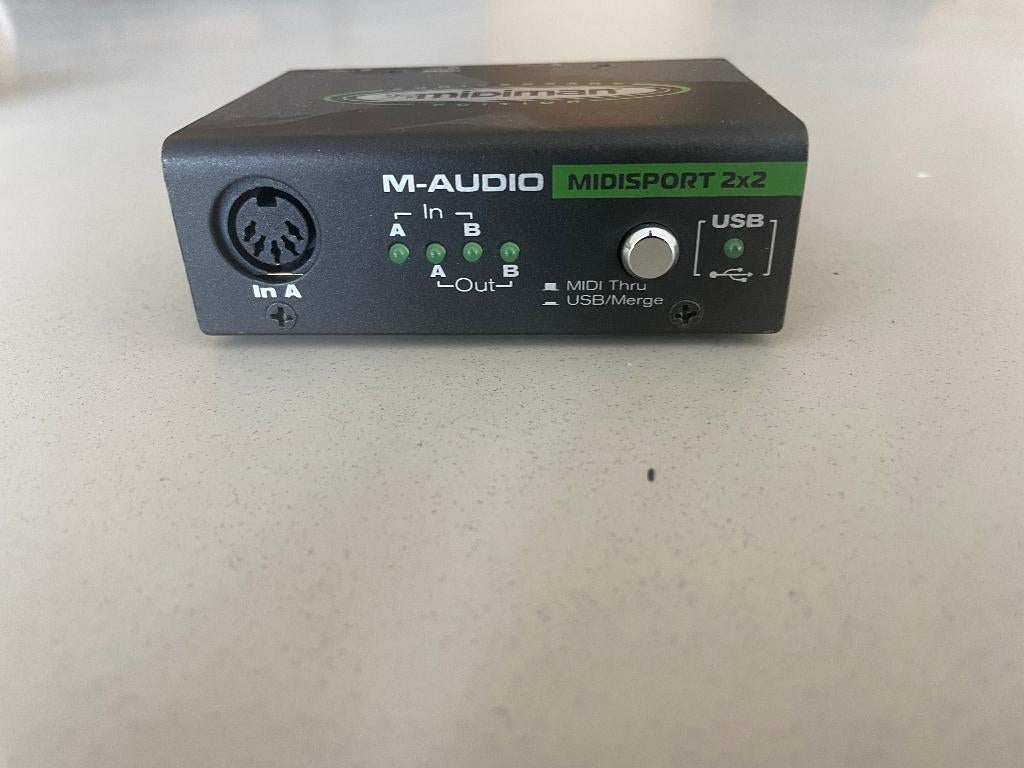 M-audio Midisport 2x2, Ophalen, Gebruikt