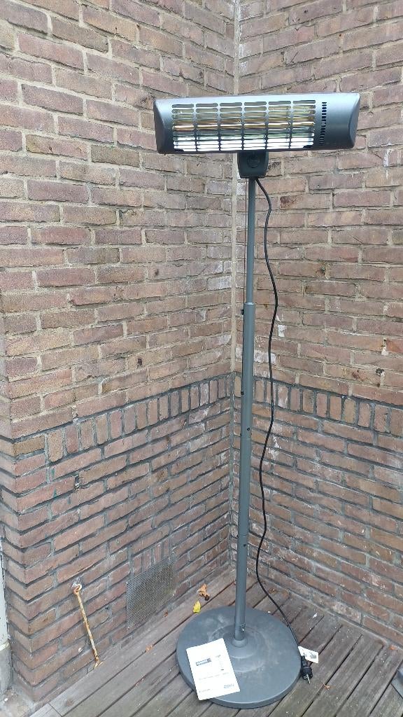 terrasstraler, Draaibaar, Vloer, Zo goed als nieuw, Ophalen