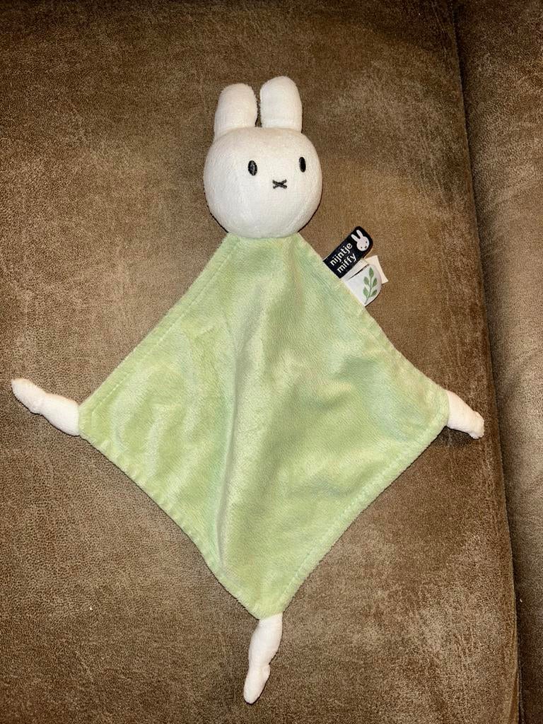 Miffy Knuffeldoekje - Mintgroen, Ophalen of Verzenden, Zo goed als nieuw, Overige typen