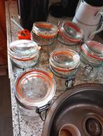 mooie weckpotten 3 50 per stuk, Ophalen, Glas, Pot, Bus of Blik