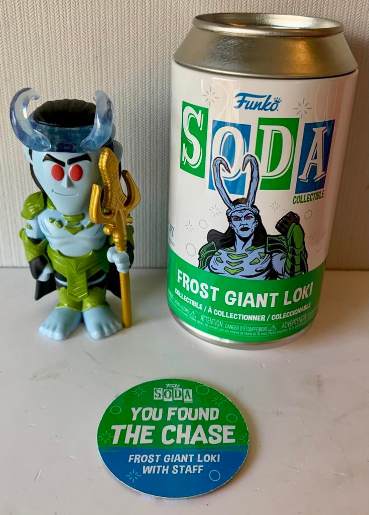 Funko Soda - Frost Giant Loki with Staff [CHASE], Ophalen of Verzenden, Nieuw
