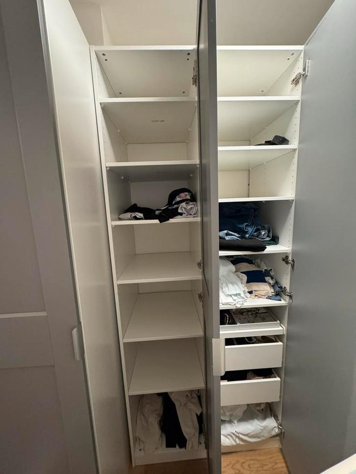IKEA Pax Kledingkast en Komplement, Huis en Inrichting, Kasten | Kledingkasten, Gebruikt, 200 cm of meer, 50 tot 100 cm, 50 tot 75 cm
