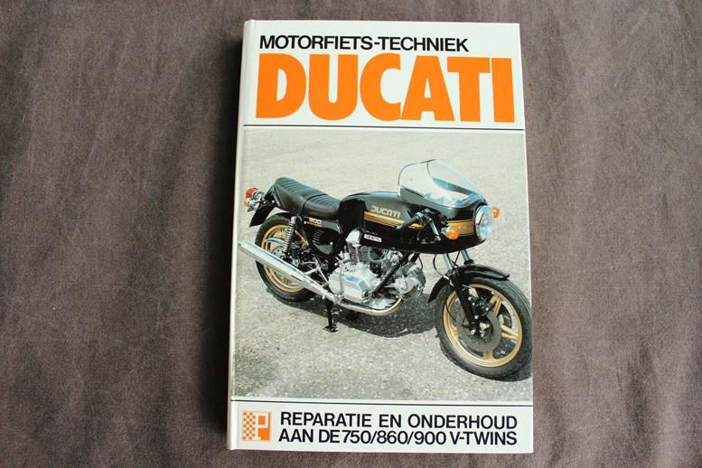 DUCATI 750 860 900 1971 - 1977 werkplaatsboek GT DESMO, Motoren, Ophalen of Verzenden, Ducati