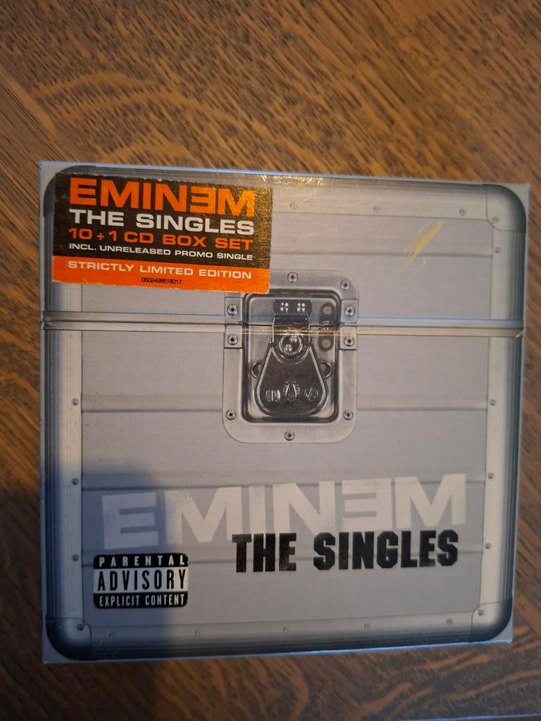 Eminem - The Singles Boxset (Limited Edition), Cd's en Dvd's, Cd's | Verzamelalbums, Ophalen of Verzenden, Zo goed als nieuw, Hiphop en Rap
