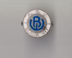Voetbal ASV Blauw Wit Amsterdam broche, Gebruikt, Niet vindbaar, Niet vindbaar, Speldje of Pin