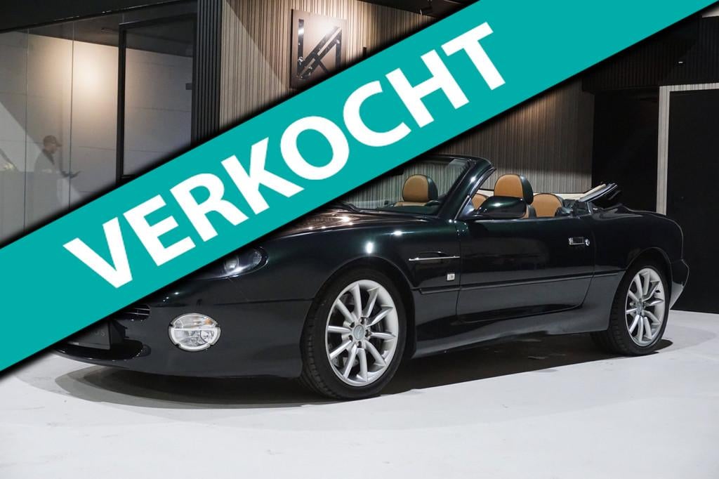 Aston Martin DB7 Volante 5.9 V12 Vantage Cabrio AUT Topstaat, Achterwielaandrijving, Gebruikt, Leder, Bedrijf