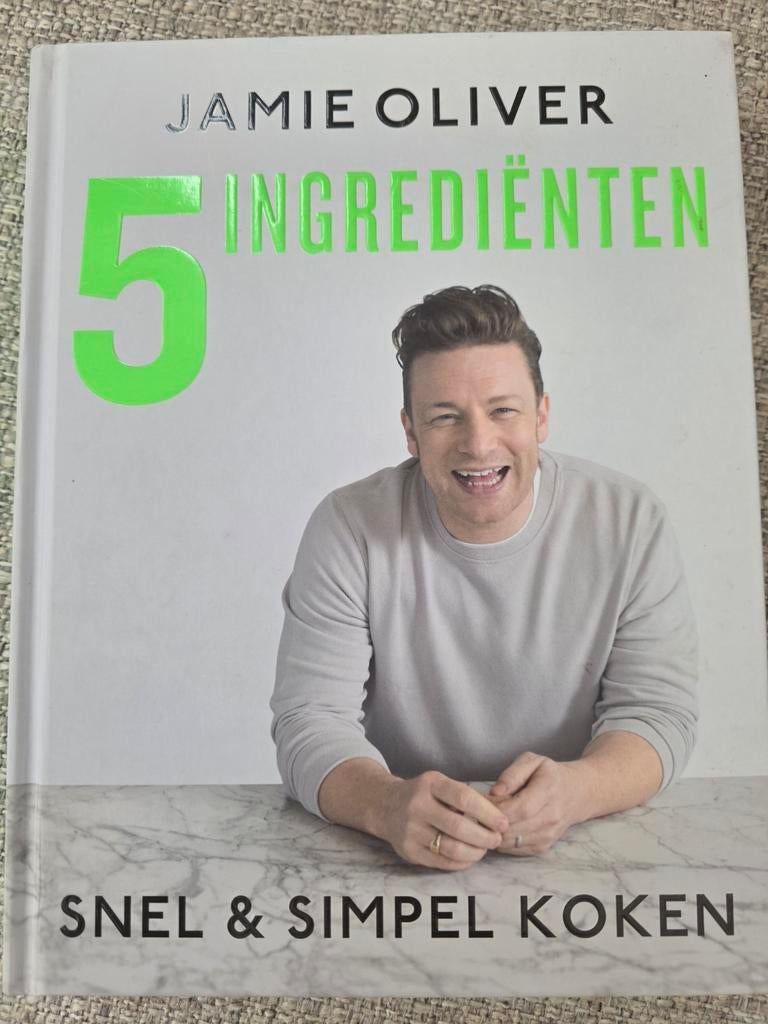 Jamie Oliver - Jamie Oliver - 5 ingredienten NIEUW, Ophalen of Verzenden, Zo goed als nieuw, Jamie Oliver