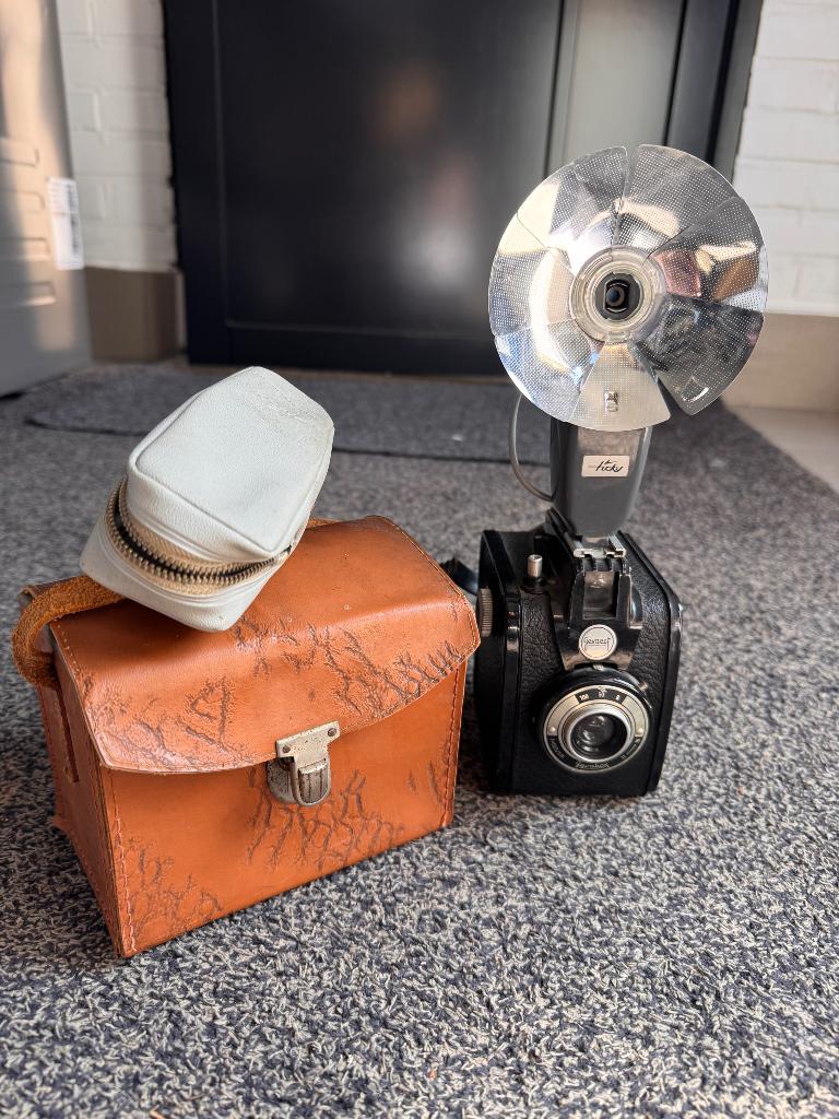 Fotocamera vintage, Ophalen of Verzenden, Zo goed als nieuw, Compact, Overige Merken