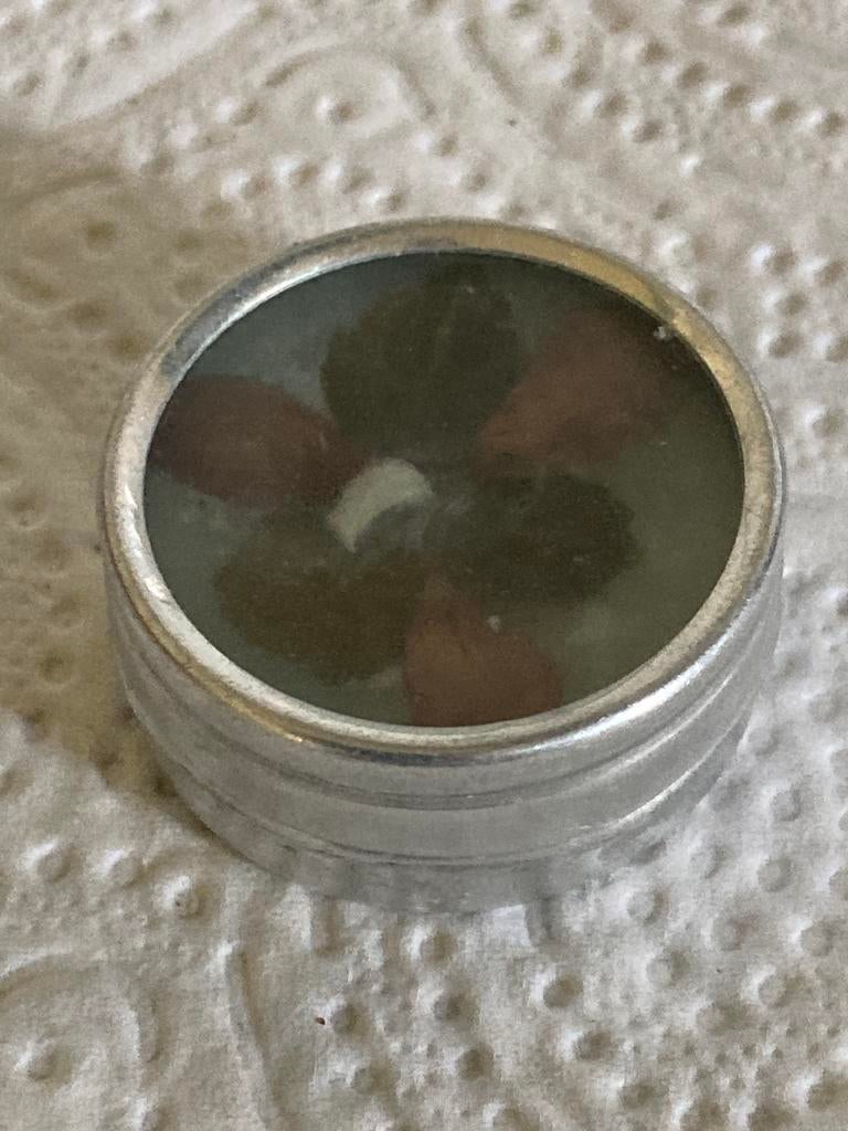 Klein bloem kaarsje, Ophalen of Verzenden, Zo goed als nieuw, Overige materialen, Minder dan 25 cm