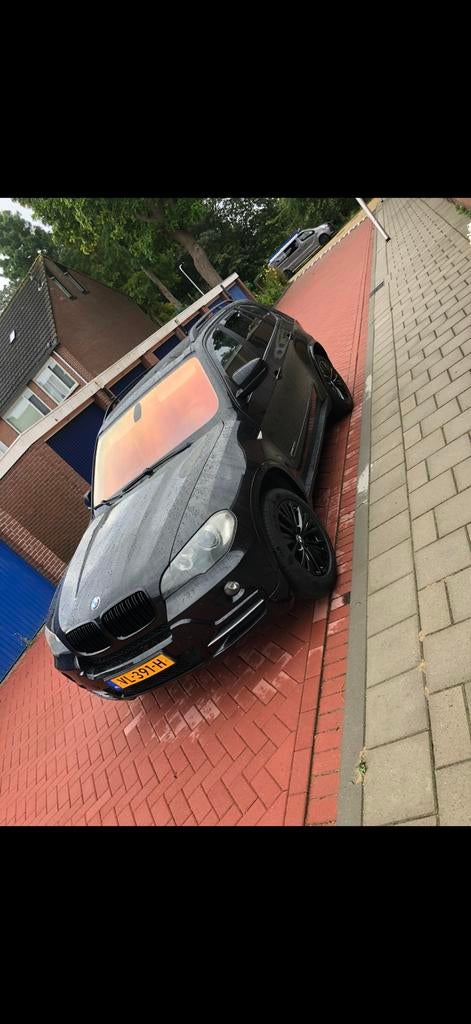 Bmw 3.0 diesel x5 black grijskenteken yountimerDEALER ONDERH, Auto's, Bestelauto's, Automaat, 2993 cc, Leder, Diesel
