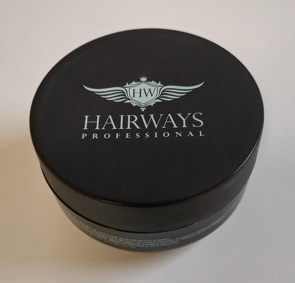 NIEUW Hairways hair wax / styling pomade 50ml (reisformaat), Ophalen of Verzenden, Nieuw, Gel, Wax, Haarlak of Mousse