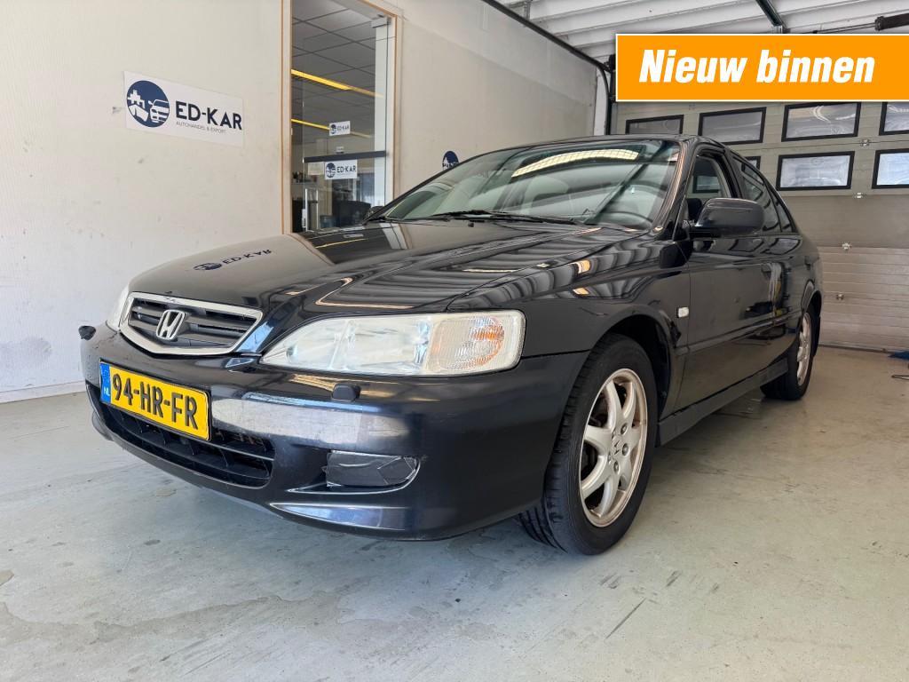 Honda ACCORD 2.3i ES AUT SDN RIJDT GOED APK VERLOPEN ZO MEE, Auto's, Honda, Gebruikt, 4 cilinders, Zwart, 2254 cc