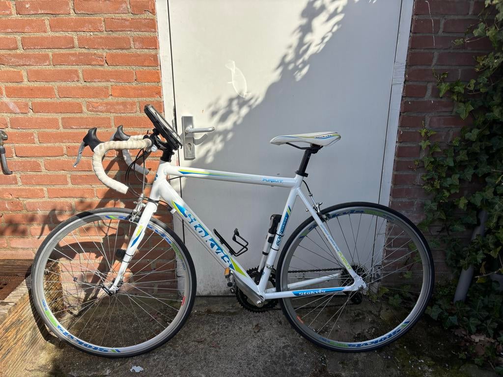 Stokvis racefiets, Fietsen en Brommers, 28 inch, Gebruikt, Aluminium, 15 tot 20 versnellingen