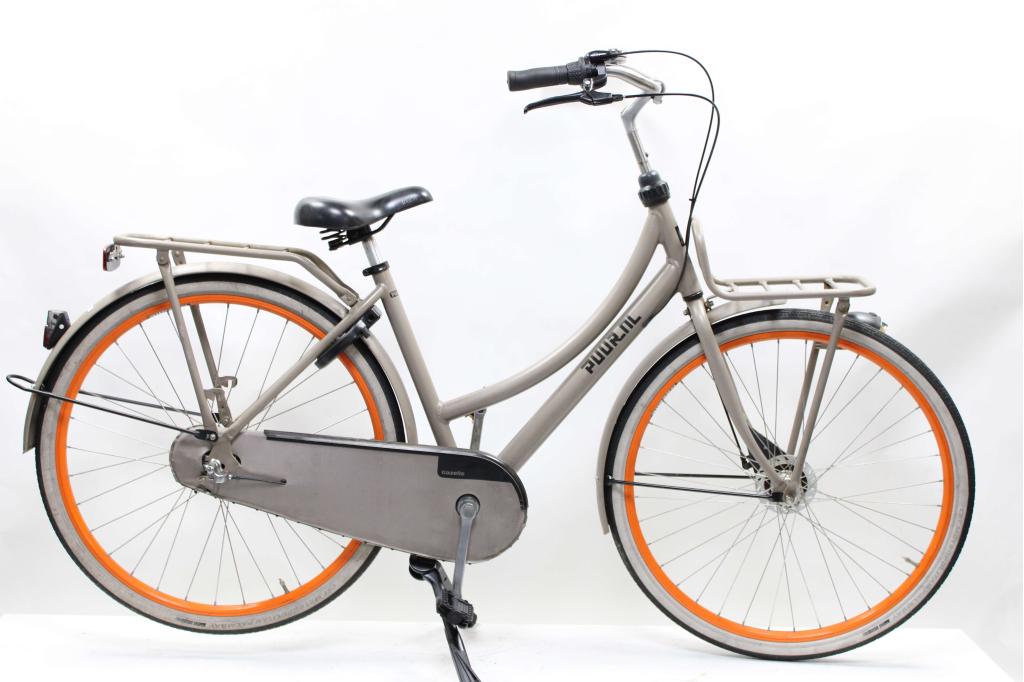 Refurbished Gazelle PUUR.NL 49cm - Transportfiets, Niet ingevuld, Gebruikt, 47 tot 50 cm, Versnellingen