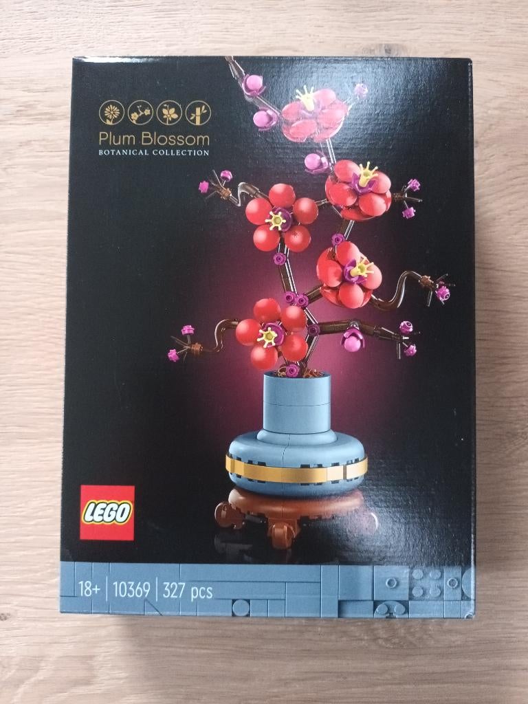 Lege doos Lego plum blossom 10369 botanical collection leeg, Ophalen of Verzenden, Zo goed als nieuw, Lego