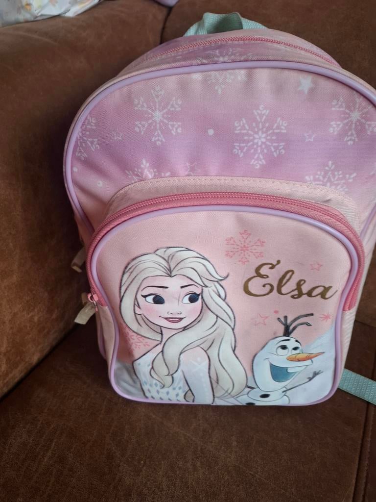 Elsa en Olaf rugzak - Frozen kinderrugzak, Ophalen, Gebruikt, Minder dan 30 cm, Disney of Dora
