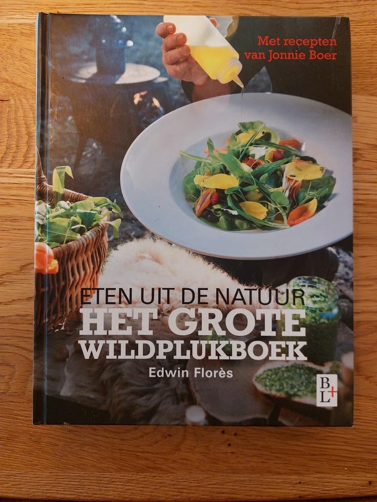 Edwin Flores - Het grote wildplukboek, Ophalen of Verzenden, Zo goed als nieuw, Edwin Flores; Jonnie Boer