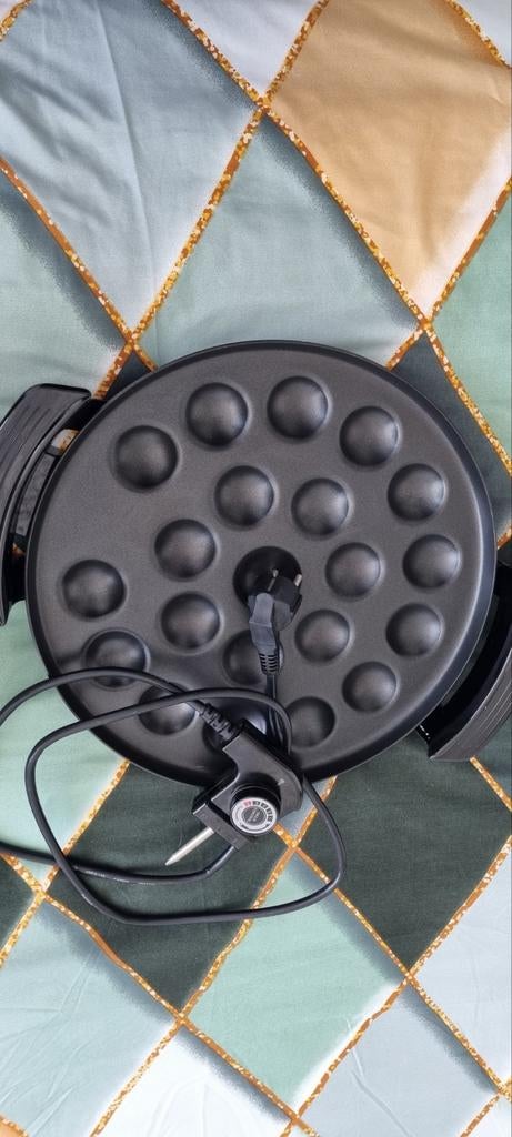 Poffertjespan, Ophalen