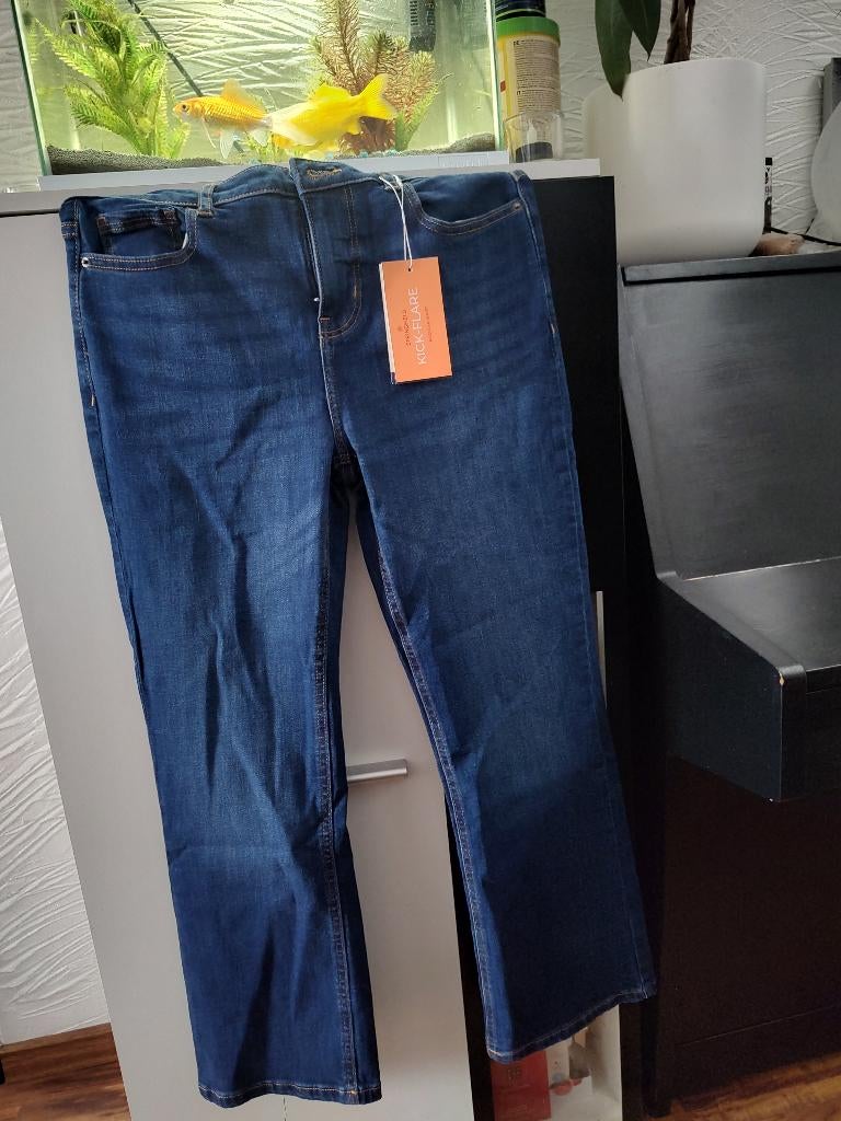 Nieuwe broek, Kleding | Dames, Broeken en Pantalons, Maat 38/40 (M), Blauw, Nieuw, Ophalen of Verzenden
