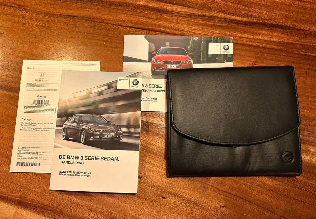 Boordliteratuur handleiding BMW 3 serie sedan F30, Auto diversen, Handleidingen en Instructieboekjes, Ophalen of Verzenden