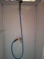 Complete Buitendouche met Geiser. Werkt op gasfles, Ophalen, Gebruikt, Douche