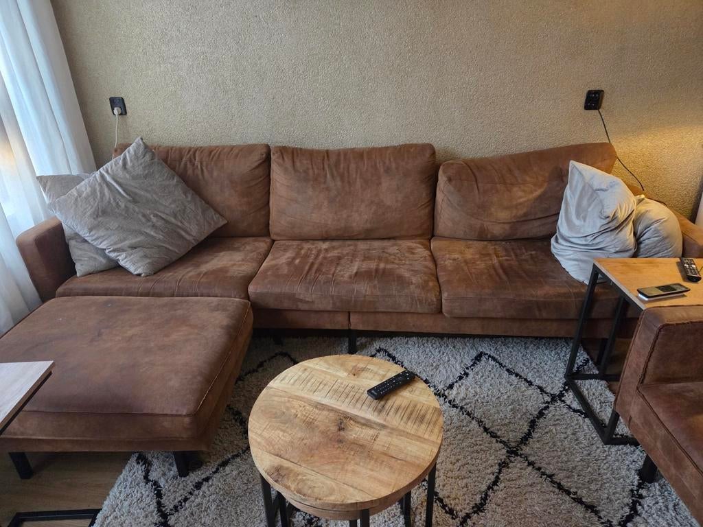 Bank kruk en stoel, Ophalen, Gebruikt