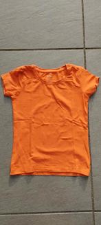 Koningsdag oranje EK WK shirt 110, Jongen of Meisje, Ophalen of Verzenden, Zo goed als nieuw, Shirt of Longsleeve