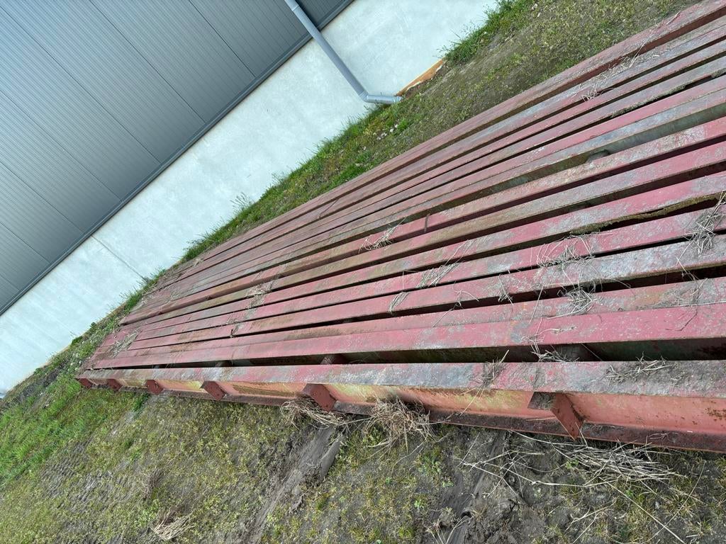 Stalen IPE 220 balken 25€/mtr - 8 meter lang, Ophalen of Verzenden, Gebruikt, IJzer