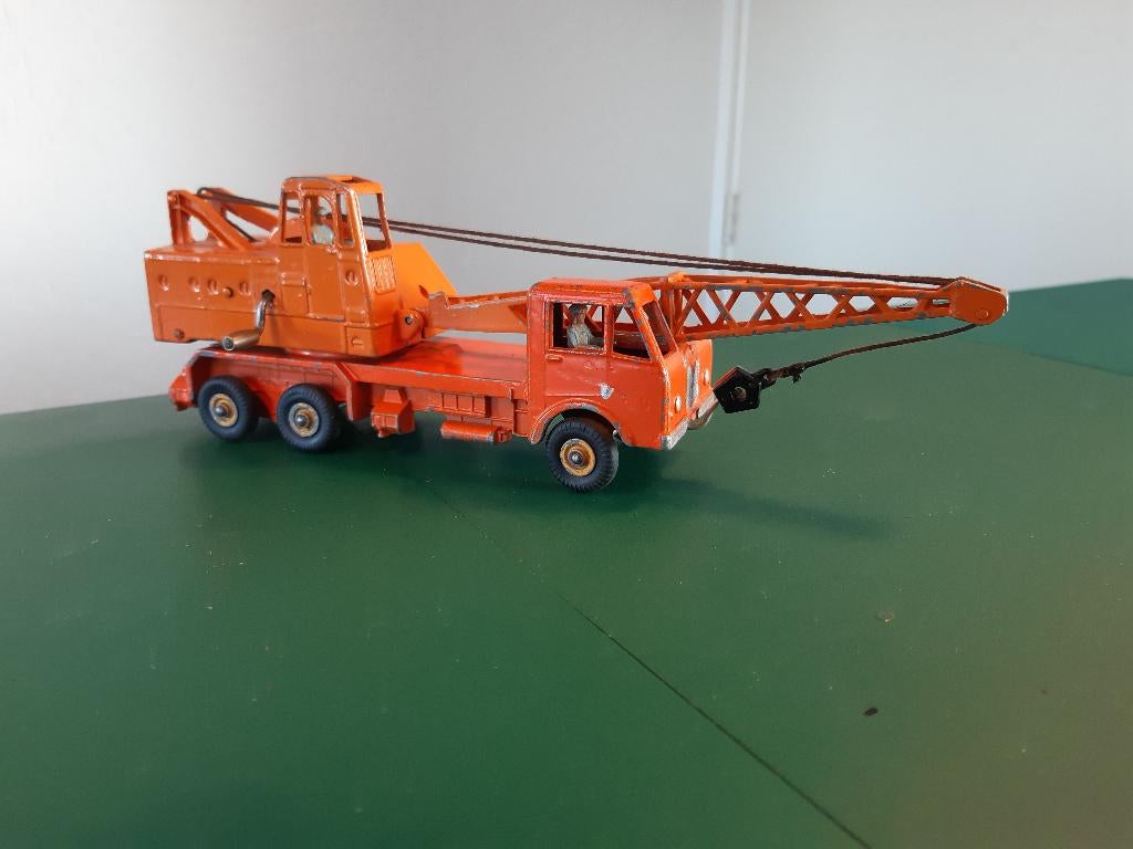 Dinky Toys Coles 20 tons mobiele hijskraan., Ophalen of Verzenden, Gebruikt, Hijskraan, Tractor of Landbouw, Dinky Toys