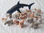 Groep kleine diertjes + Haai, Ophalen of Verzenden, Gebruikt, Dier