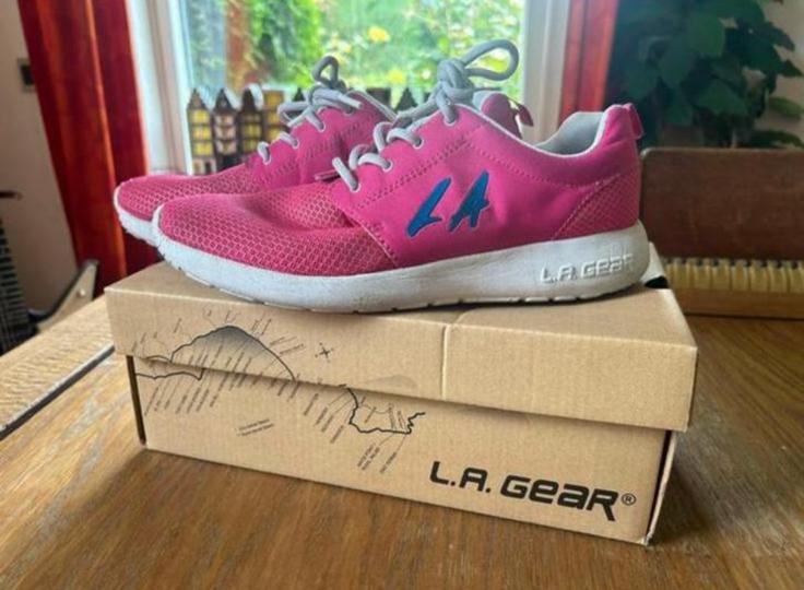 L.A. Gear hardloop schoenen roze 40, Ophalen of Verzenden, Sneakers of Gympen, Roze, Gedragen