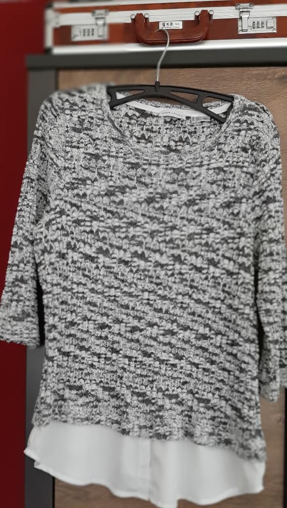 Dames trui - maat M - maat 40/42, Kleding | Dames, Maat 38/40 (M), Ophalen of Verzenden, Grijs, Gedragen
