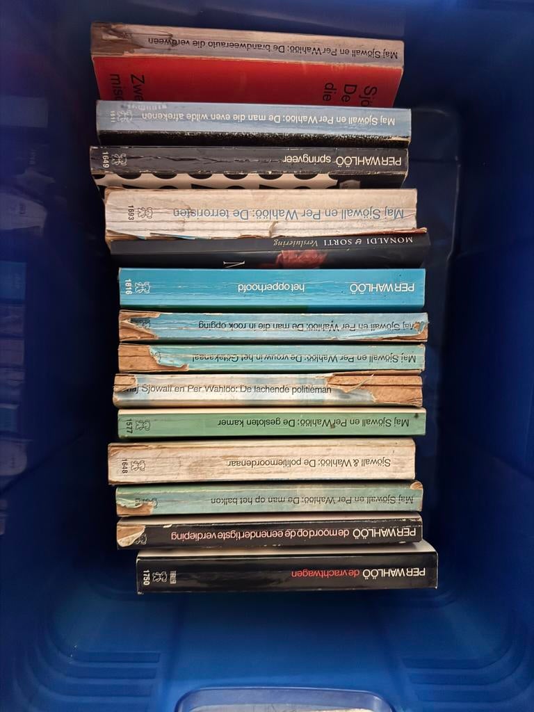 - Maj Sjöwall & Per Wahlöö serie 10 delig, Boeken, Detectives, Ophalen of Verzenden, Zo goed als nieuw