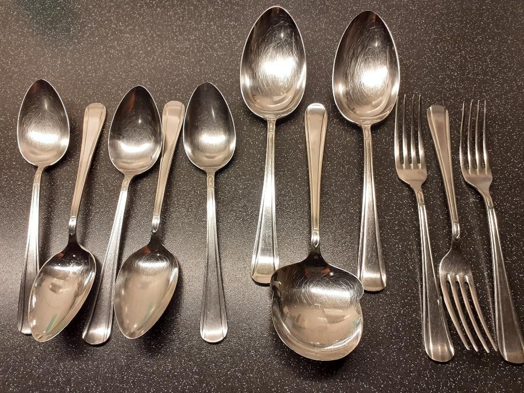 Sola vintage bestek jaren '60 kerkraampje 640., Antiek en Kunst, Antiek | Bestek, Ophalen of Verzenden