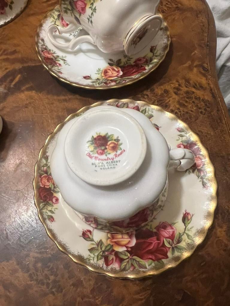 Royal albert old country rose, Ophalen