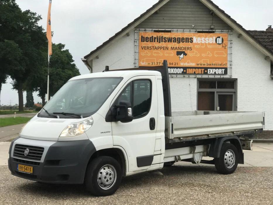 Fiat Ducato 2.3 JTD 96 kW / 131 pk open laadbak Pritsche pic, Voorwielaandrijving, Euro 5, Gebruikt, 2500 kg