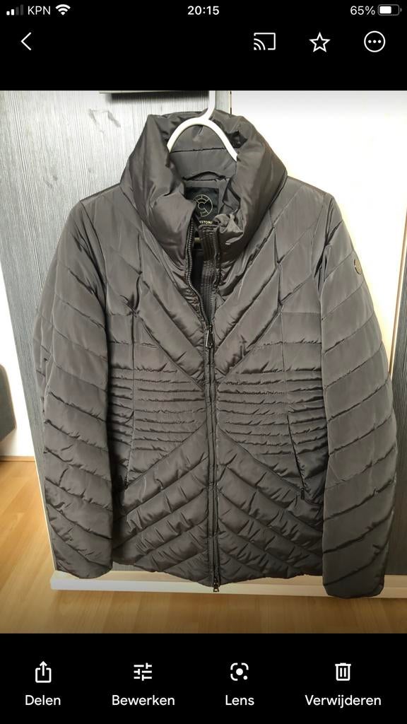 Winterjas nieuw antracit maat 38, Kleding | Dames, Jassen | Winter, Ophalen of Verzenden, Zo goed als nieuw, Maat 38/40 (M), Grijs