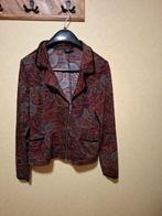 Jasje Liv met rode bloemenprint, maat 40, Maat 38/40 (M), Ophalen of Verzenden, Rood, Gedragen