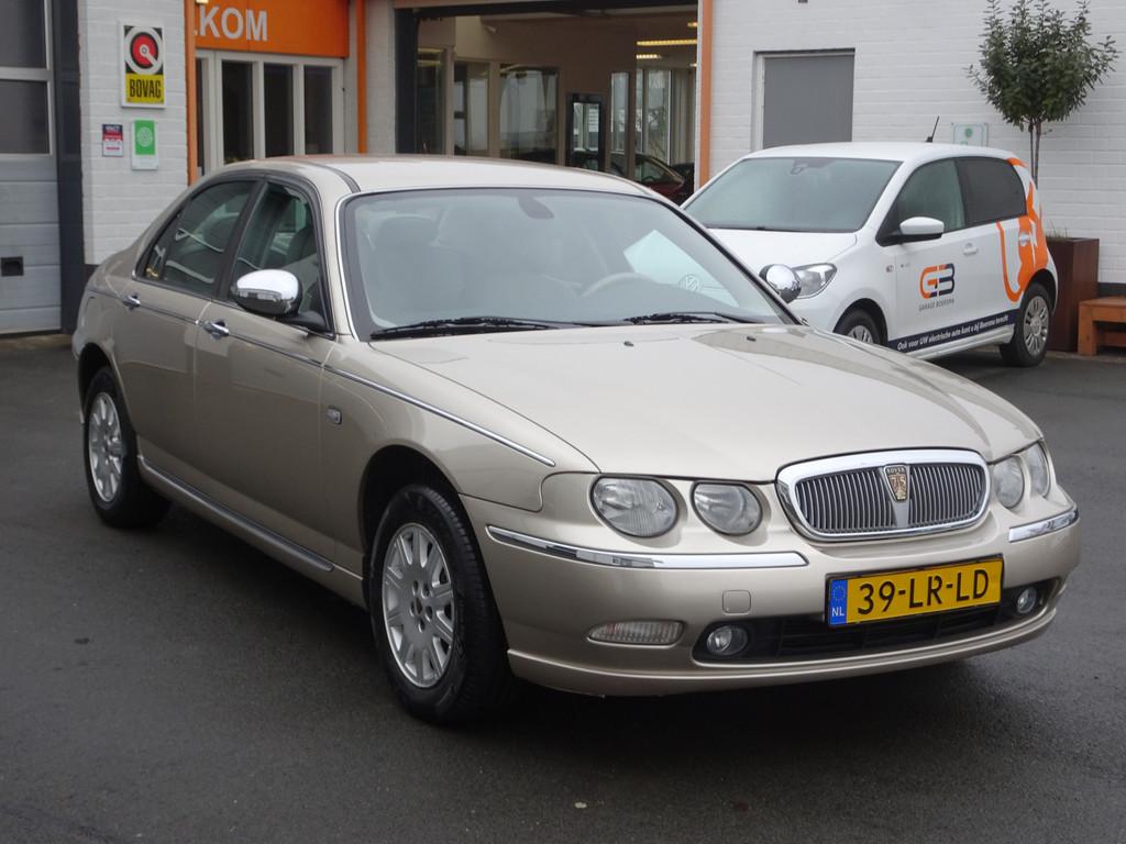 Rover 75 1.8 Club Automatische airco, lederen bekleding, lic, Auto's, Rover, Metallic lak, Gebruikt, Beige, 4 cilinders