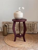 Plantentafel Plantentafeltje Bijzettafel Brocante tafeltje, Ophalen, Zo goed als nieuw, Hout