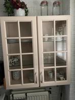 Keuken vitrine hangkast ophalen in Amstelveen, Ophalen, 50 tot 100 cm, Zo goed als nieuw, Minder dan 100 cm
